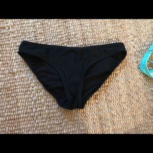 Basic Black Bikini Bottoms